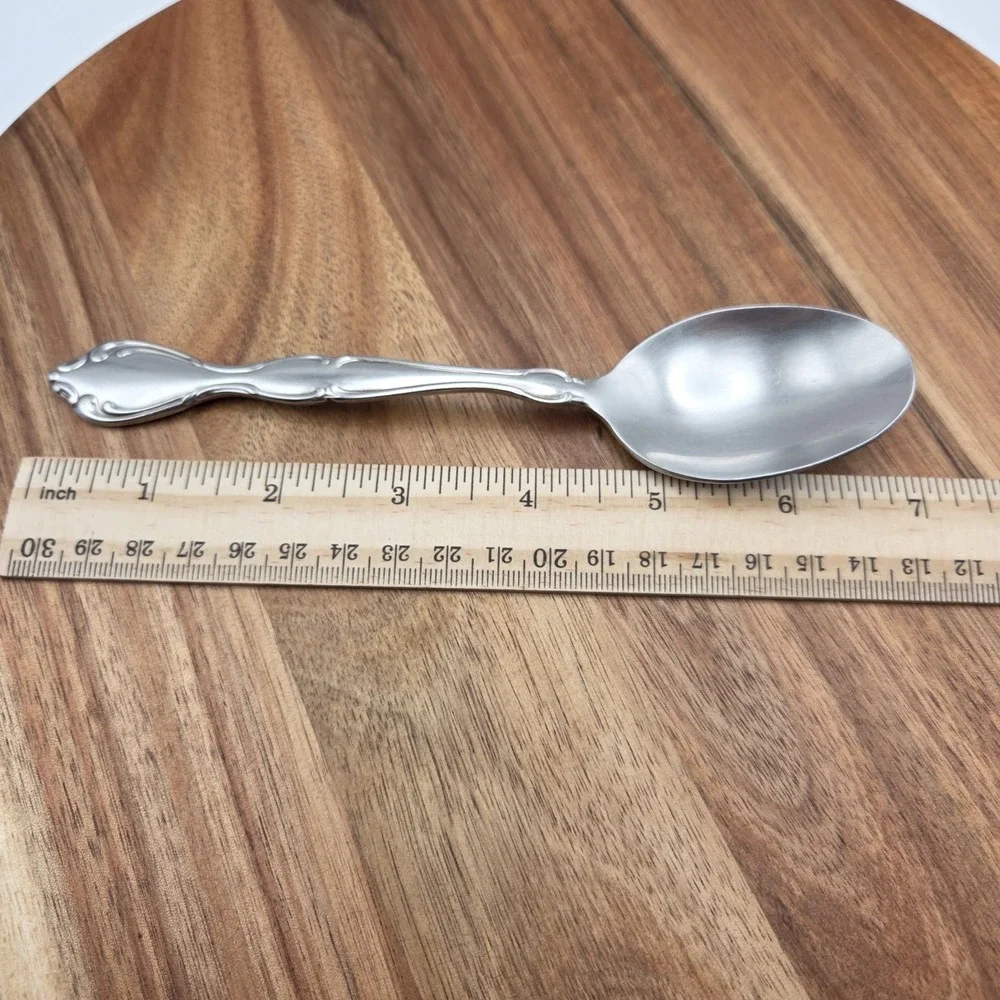 Set Of 8 Oneida Cantata Pattern Stainless Steel 7